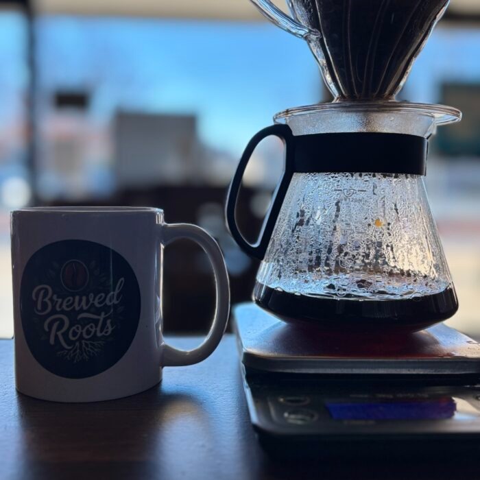 Fresh Pour-Over Brewing